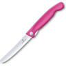 Складной нож Vix Swiss Classic Paring 6.7836.F5B, розовый